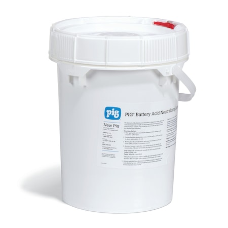 Pig Battery Acid Neutralizing Loose Absorbent Absorbs Neutralizing Capacity Up to 4 gal PLP2302